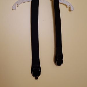 2 for $15 4X-5X Stretch belt Black with Silver Hardwear